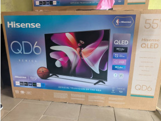 Hisense QD6 55 Pouces smart QLED 2024 neuf